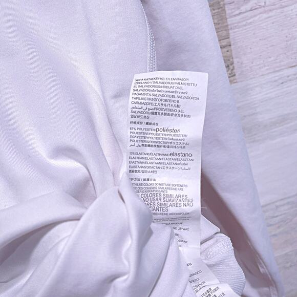 Utah Utes Under Armour ColdGear Fitted Mock Neck Top White Football Mens Large - Picture 8 of 8